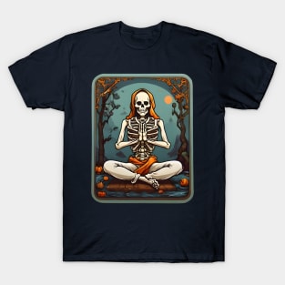 Meditation Skeleton T-Shirt